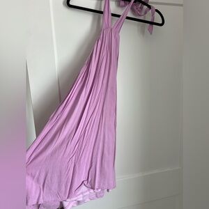 Tobi Purple Halter Dress